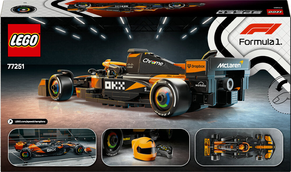 77251 LEGO Speed Champions McLaren F1® Team MCL38-racerbil