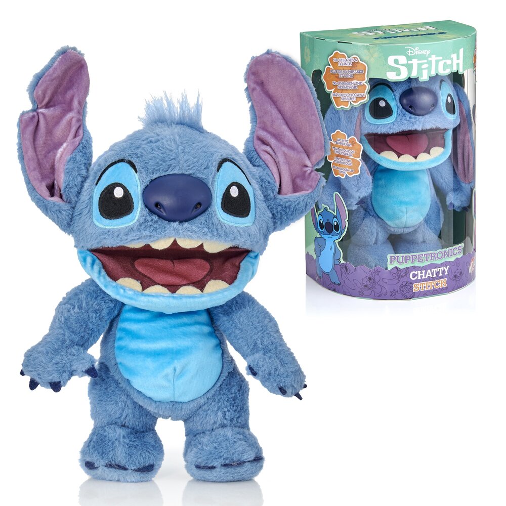 Disney Stitch Interaktiv plys bamse
