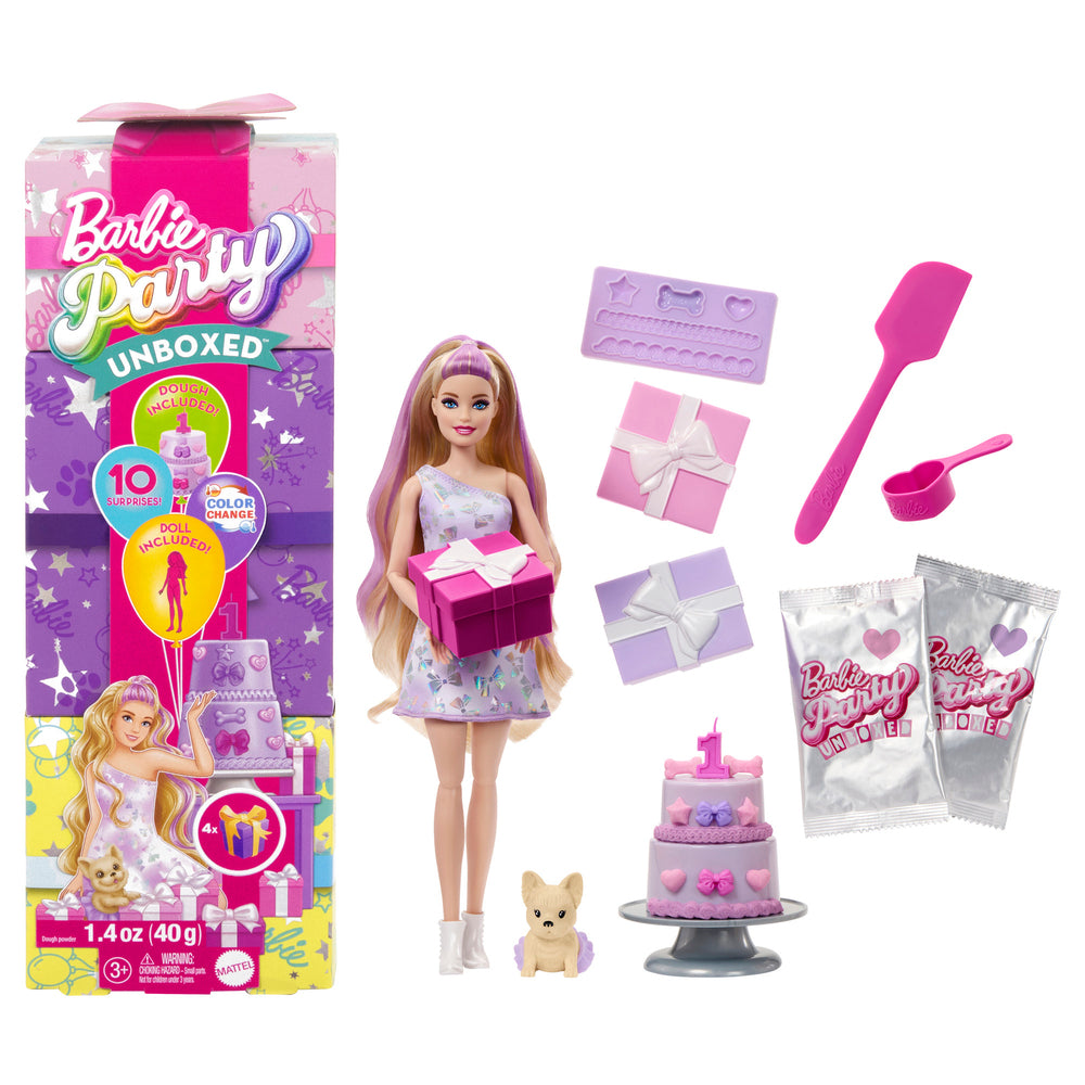 Barbie Party Unboxed Blond Dukke