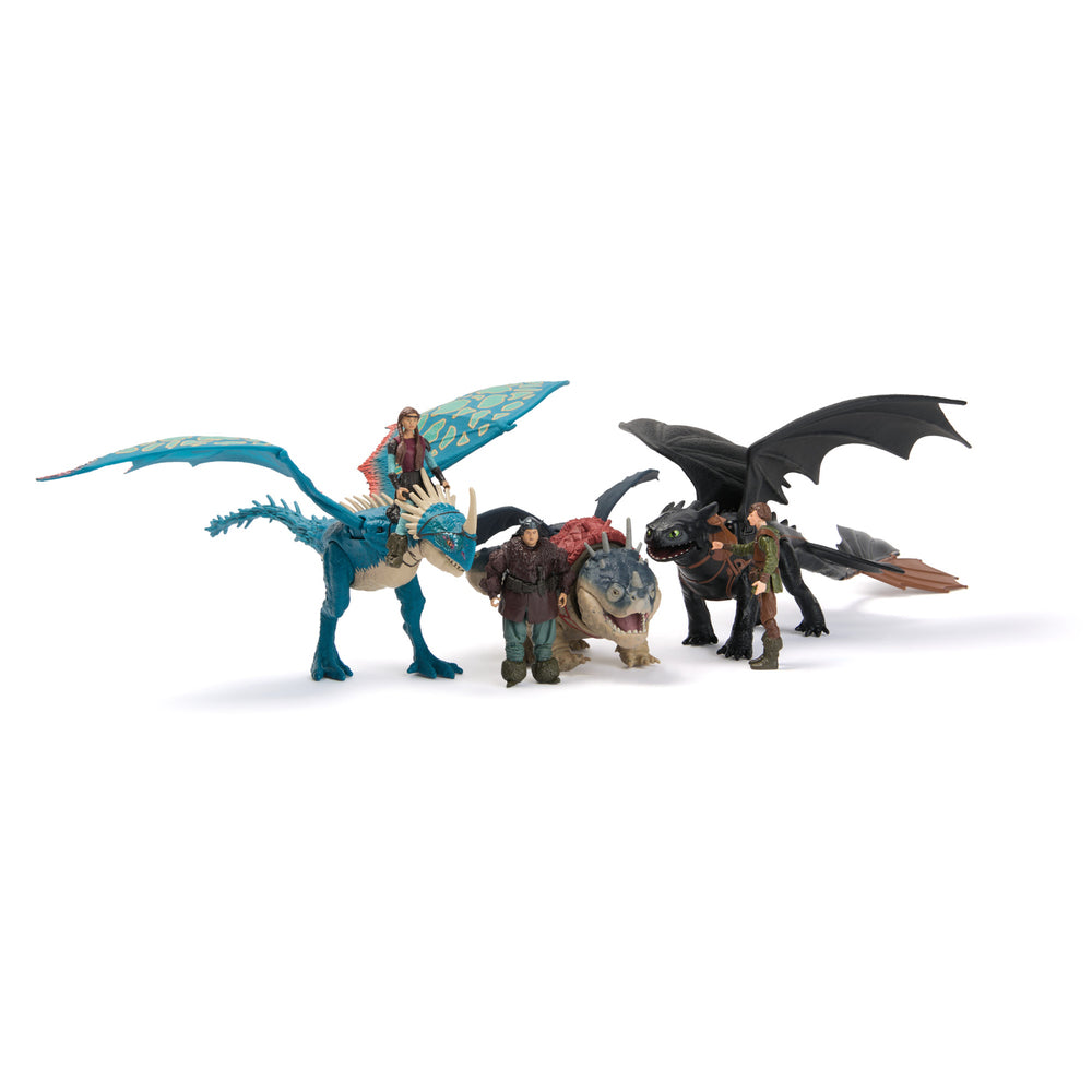 Dragons Movie Viking og Deluxe Drage ass.