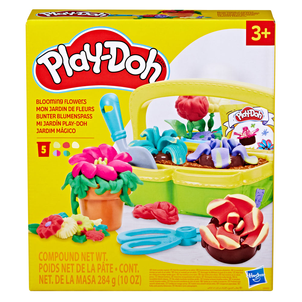 D2 Play-Doh blooming flowers