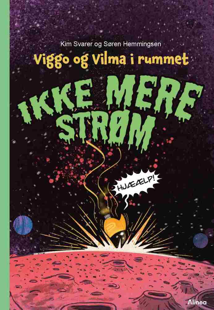 Viggo og Vilma i rummet - Ikke mere strøm, Grøn Læseklub