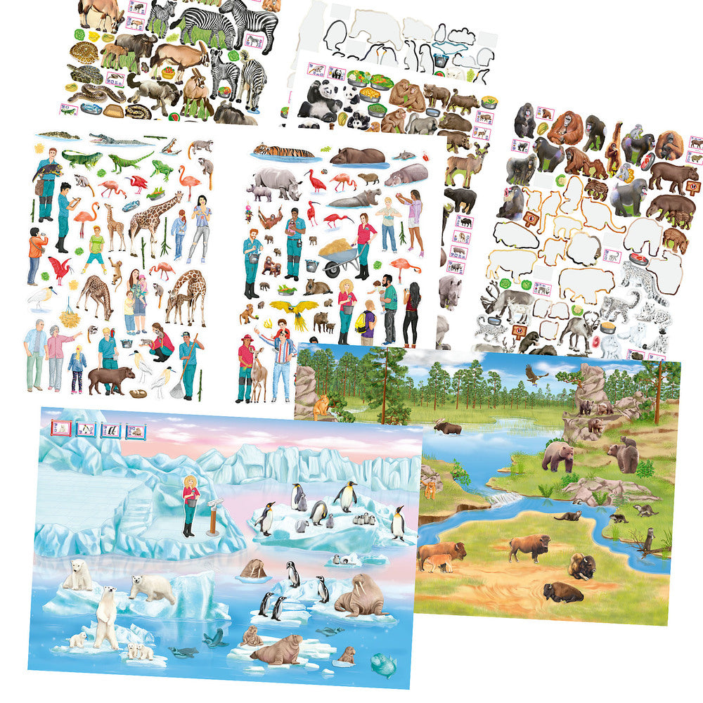 Create your Zoo Aktivitetsbog m/stickers