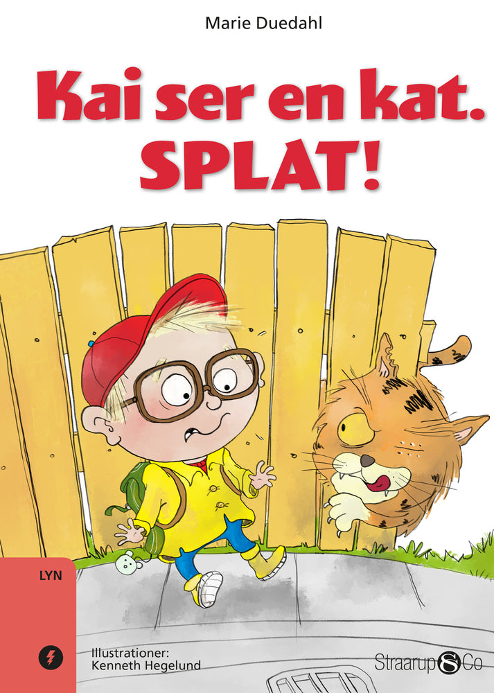 Kai ser en kat. SPLAT!