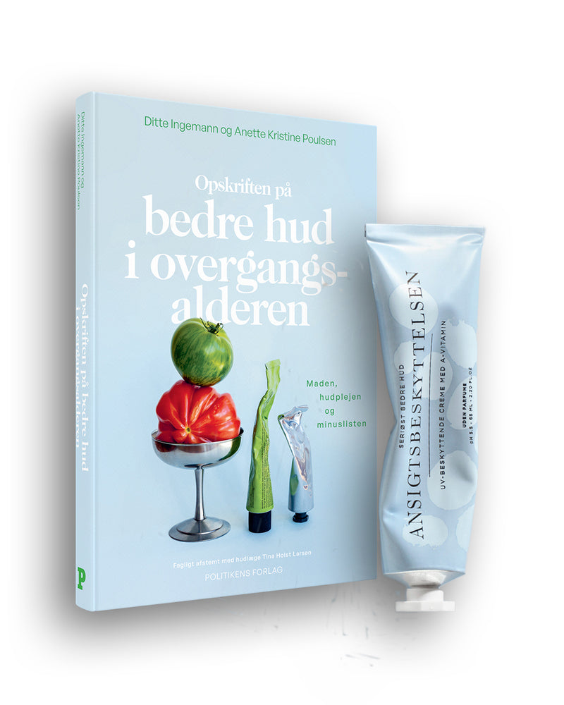 Opskriften på bedre hud i overgangsalderen inkl. Creme