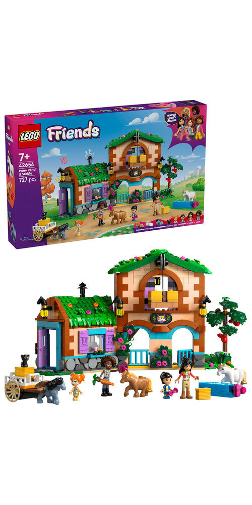 42654 LEGO Friends Ponyfarm og stald