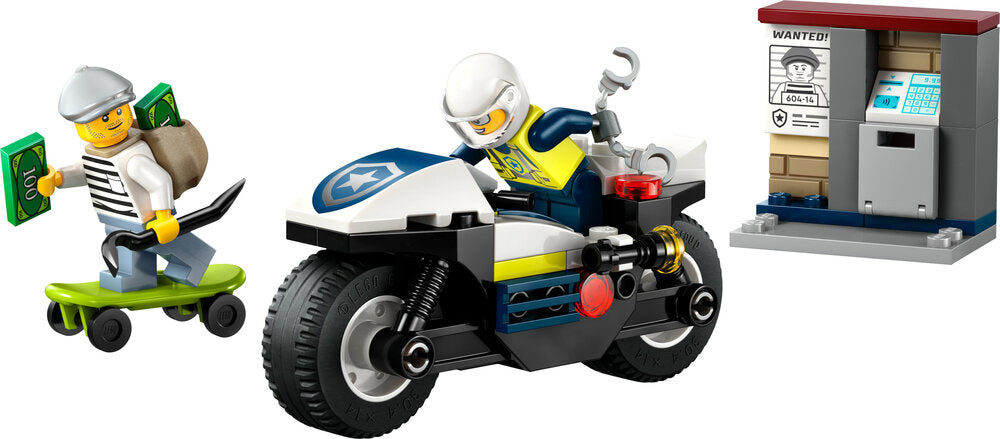 60455 LEGO City Politimotorcykel på forbryderjagt