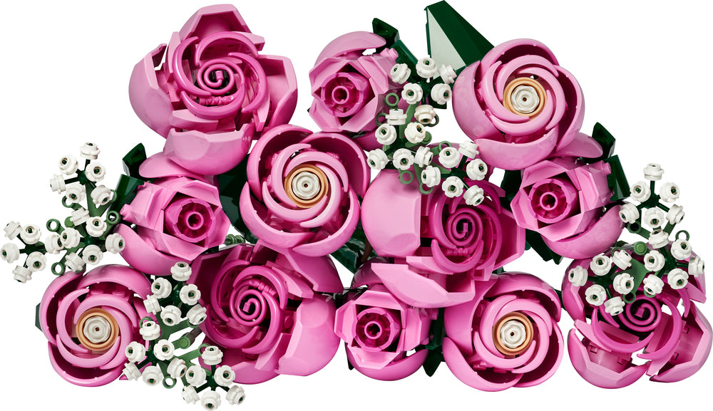 D2 10374 LEGO Botanicals Buket af pink roser