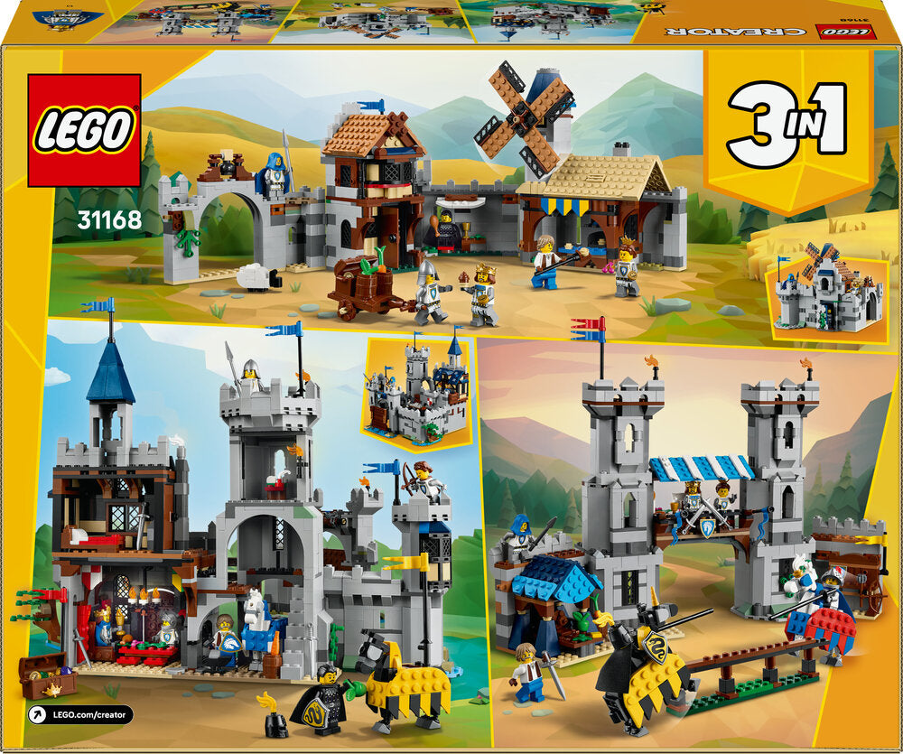 31168 LEGO Creator Hesteriddernes middelalderborg