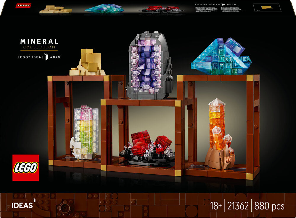21362 LEGO Ideas Mineralsamling