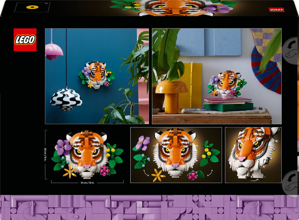31217 LEGO ART Faunasamlingen – tiger