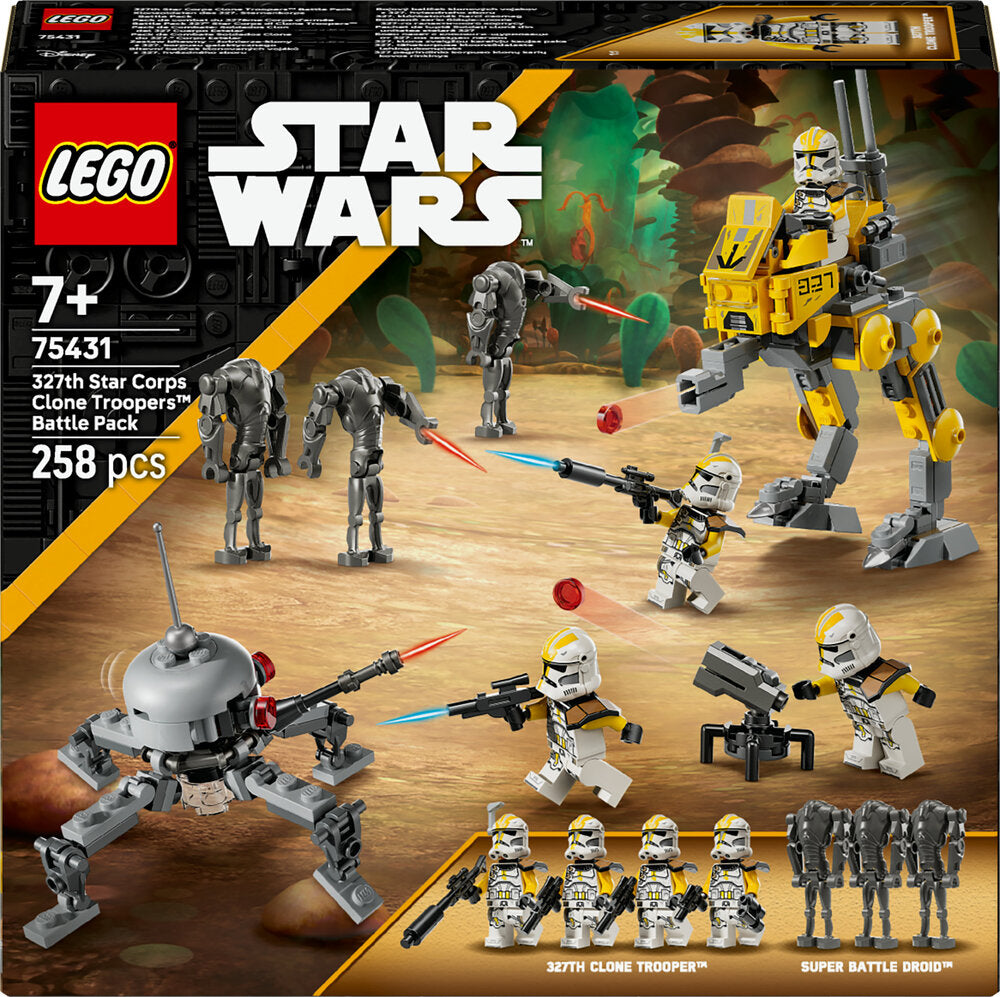 D2 75431 Star Wars™ Battle Pack med klonsoldater fra 327. stjernekorps