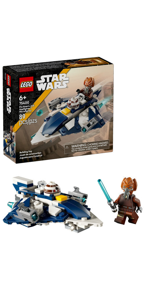 75400 LEGO Star Wars Microfighter af Plo Koons™ jedi-stjernejager