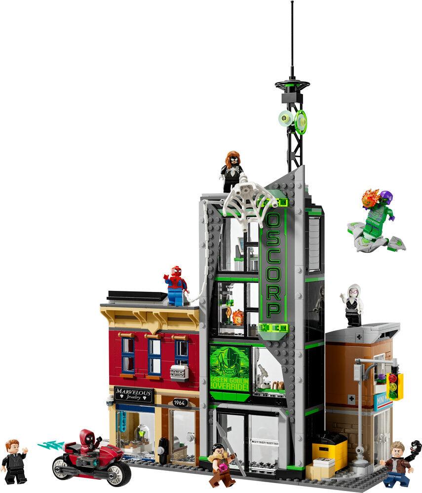 76324 LEGO Super Heroes Spider-Man mod Oscorp