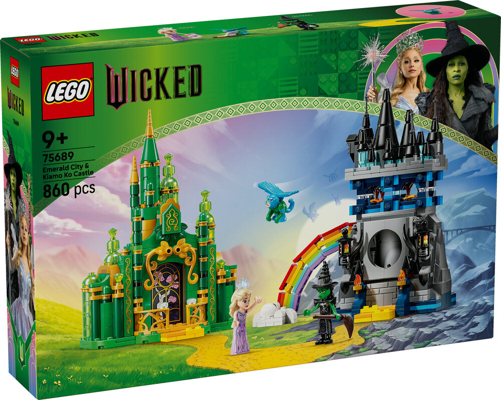 75689 LEGO Wicked Emerald City og Kiamo Ko-slottet