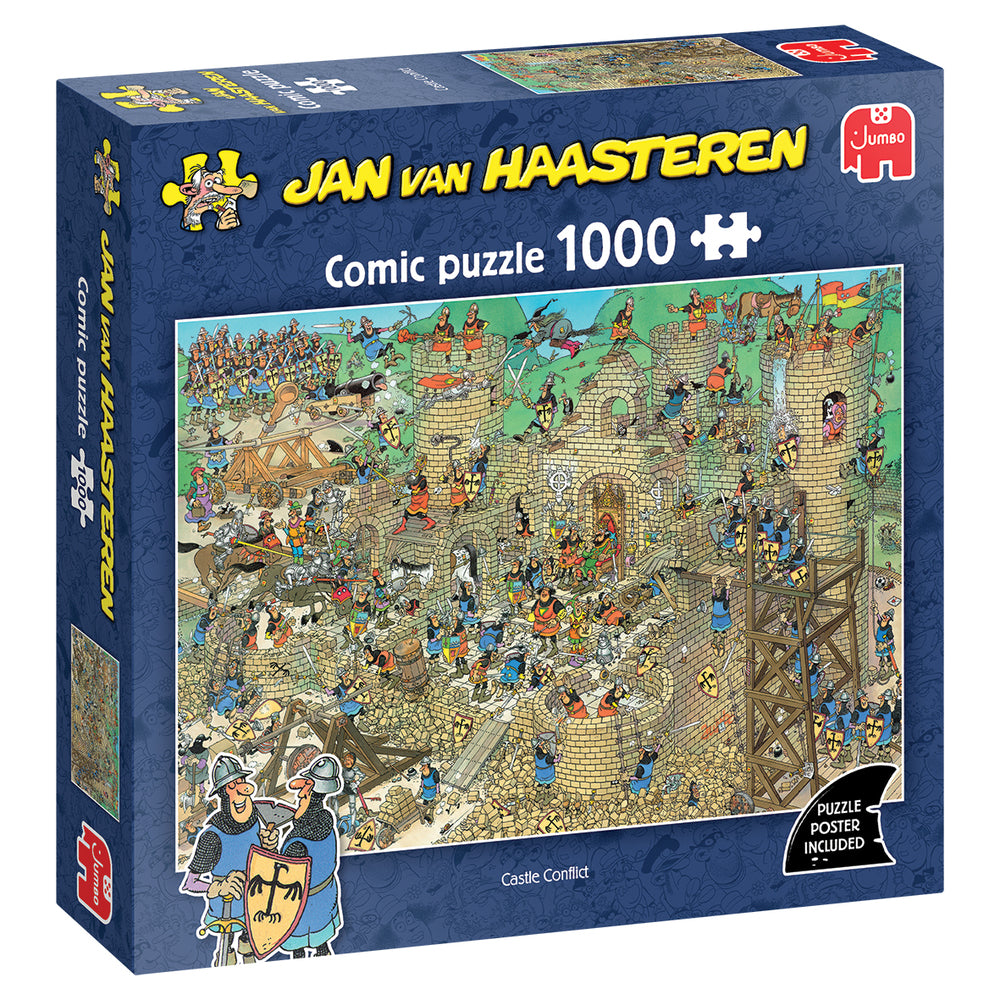 PUSLESPIL JVH CASTLE CONFLICT 1000 BRIKKER