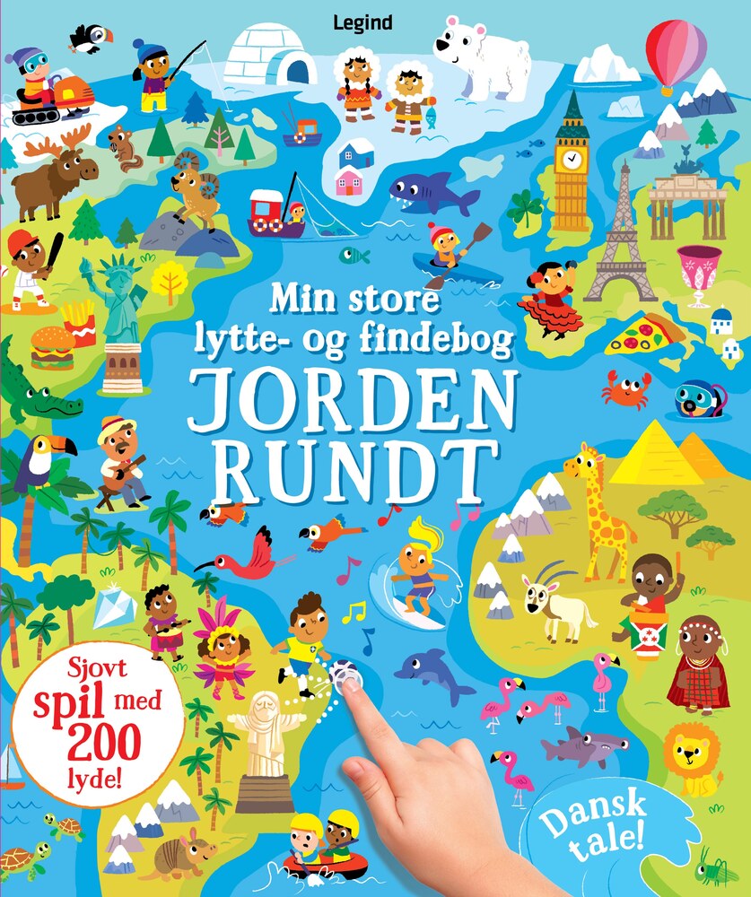 D1 Min store lytte- og findebog: Jorden rundt