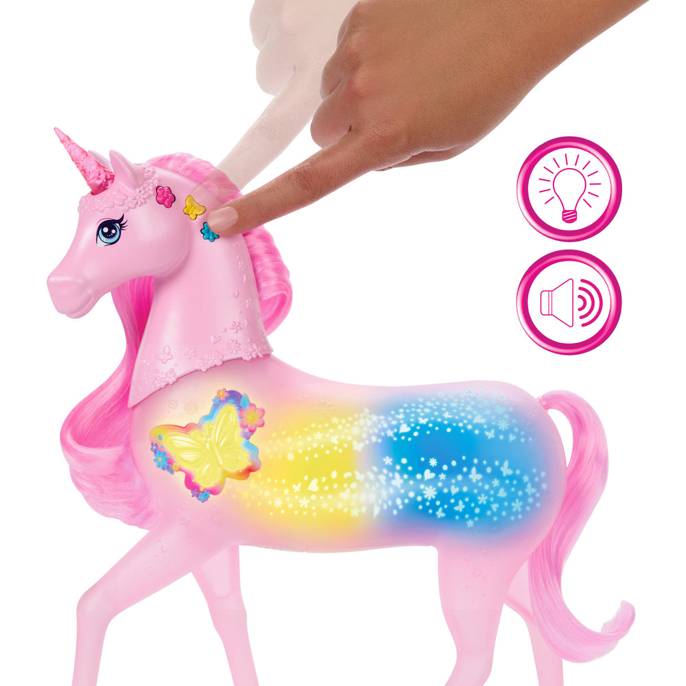 Barbie Enhjørning med lys og lyde