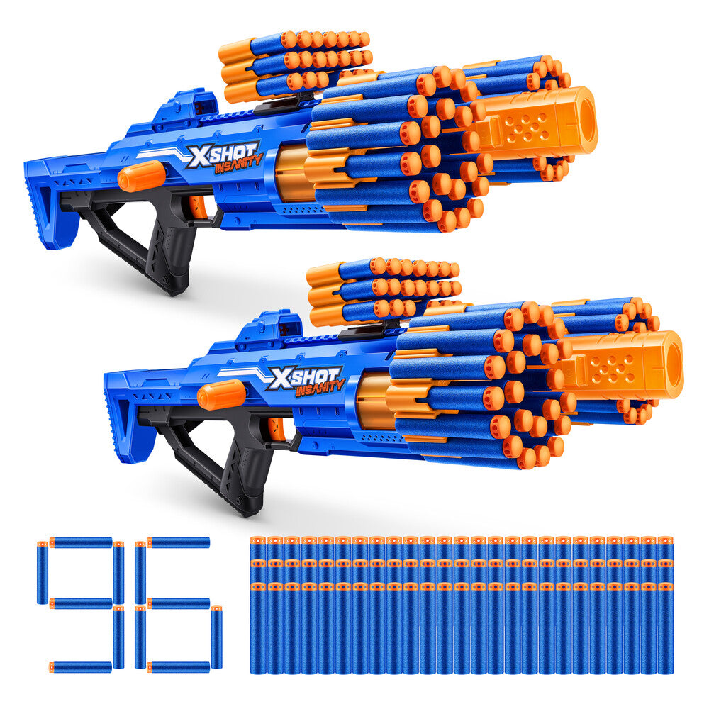 XSHOT Insanity Berzerko, 2-pak med 96 darts