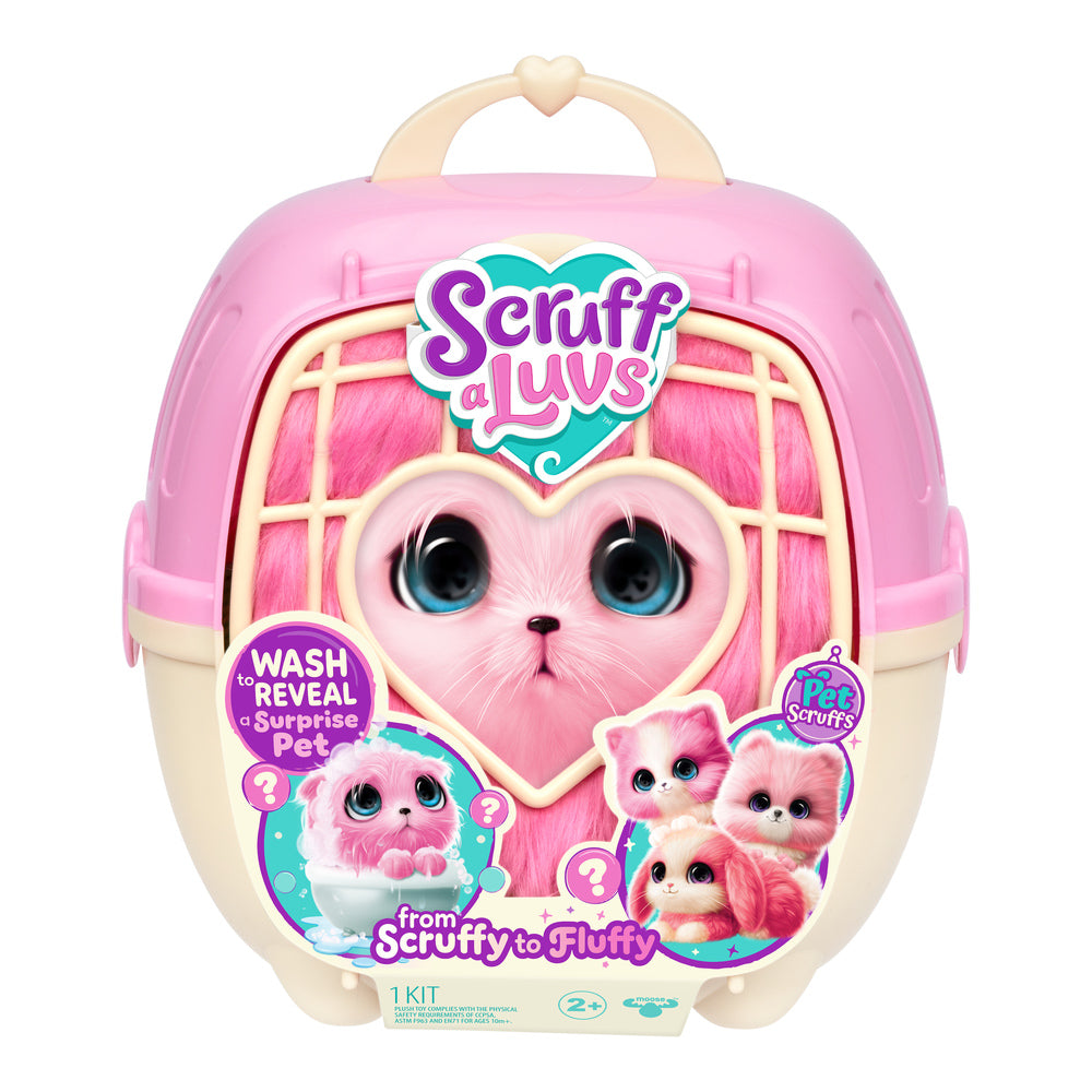 D1 Pink Scruff-a-Luvs kæledyr