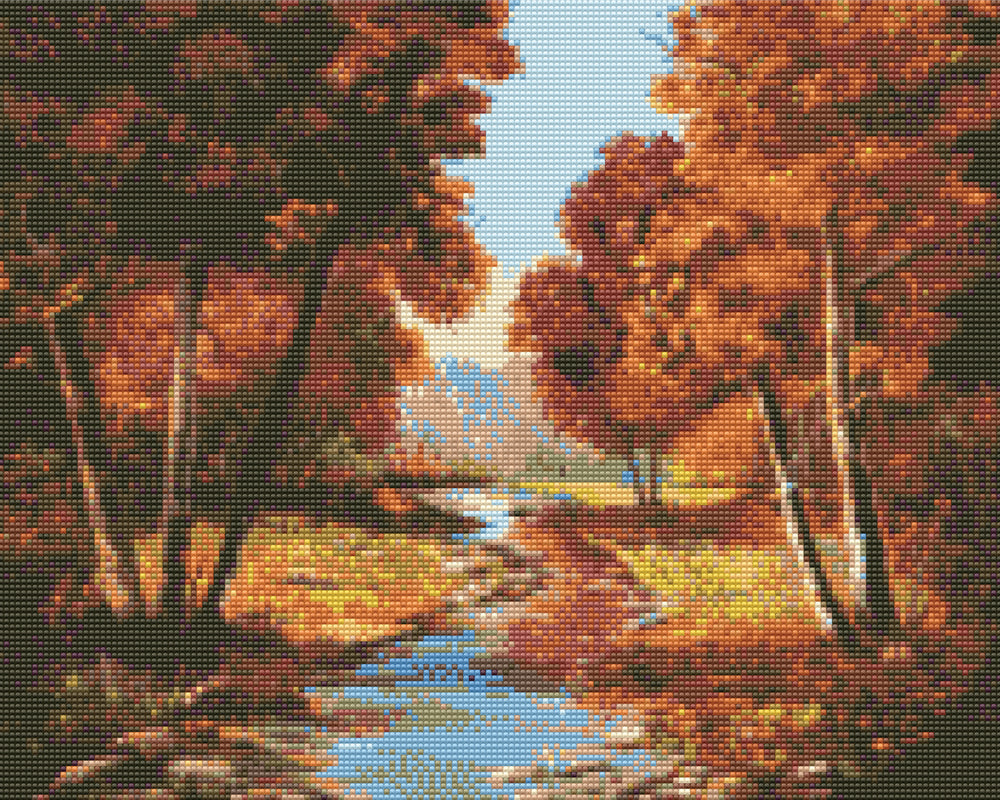 D1 Diamond art skov/BÆK 40 x 50 cm