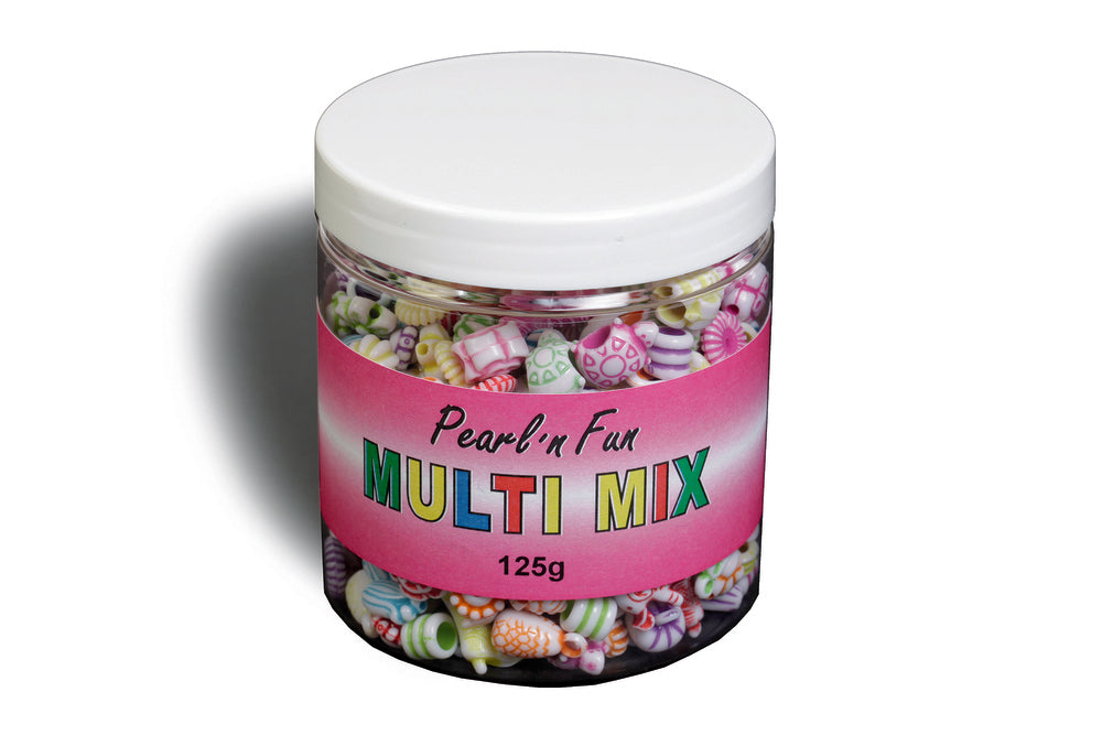 Pearl`n fun multi mix 125g bøtte