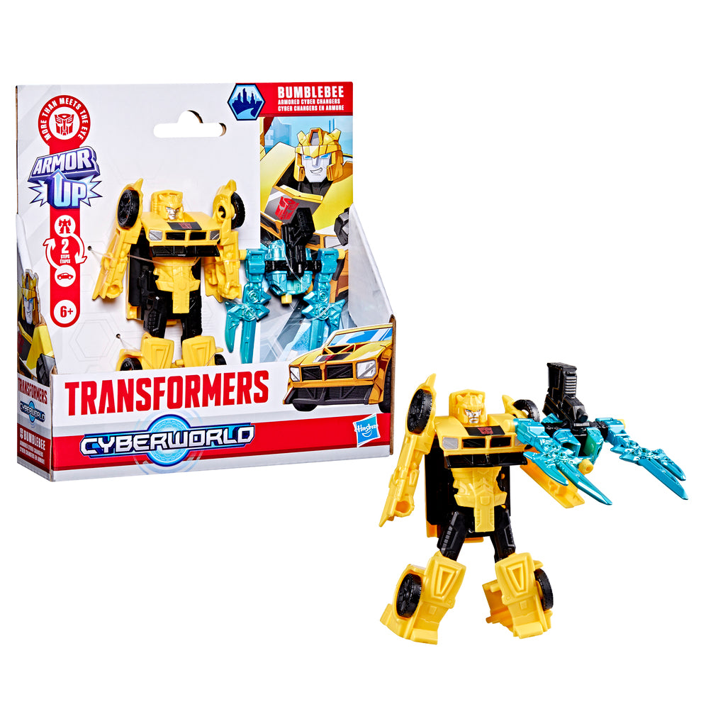 Transformers cyberworld armored cyber change ass
