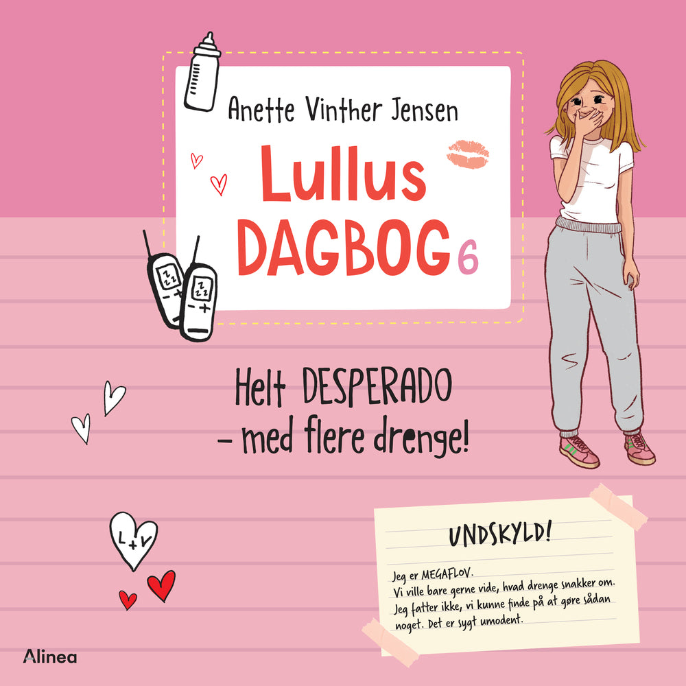 Lullus dagbog 6, Helt desperado - med flere drenge! Rød Læseklub