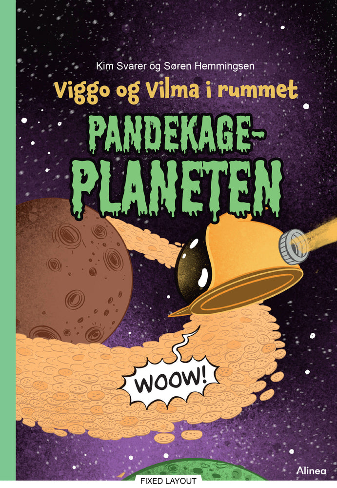 Viggo og Vilma i rummet - Pandekage-planeten, Grøn Læseklub