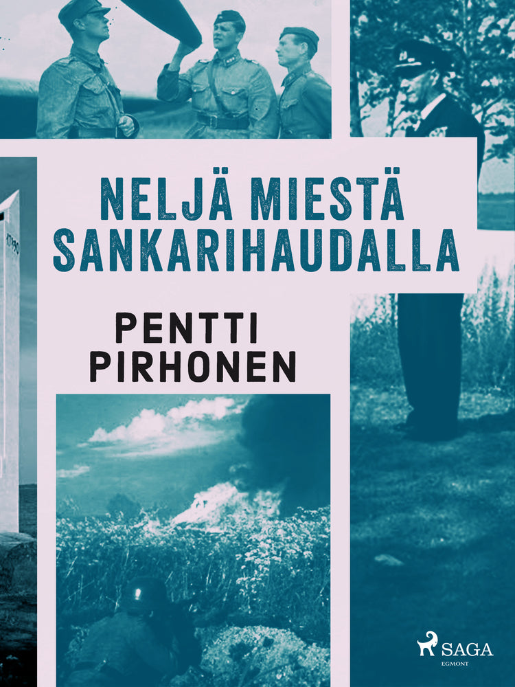 Neljä miestä sankarihaudalla