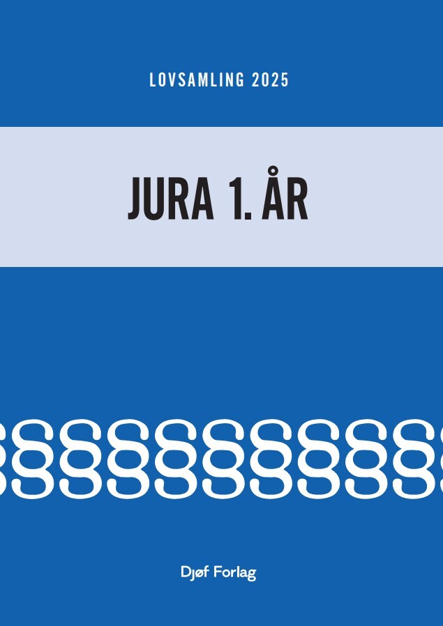 Lovsamling 2025 Jura 1. år
