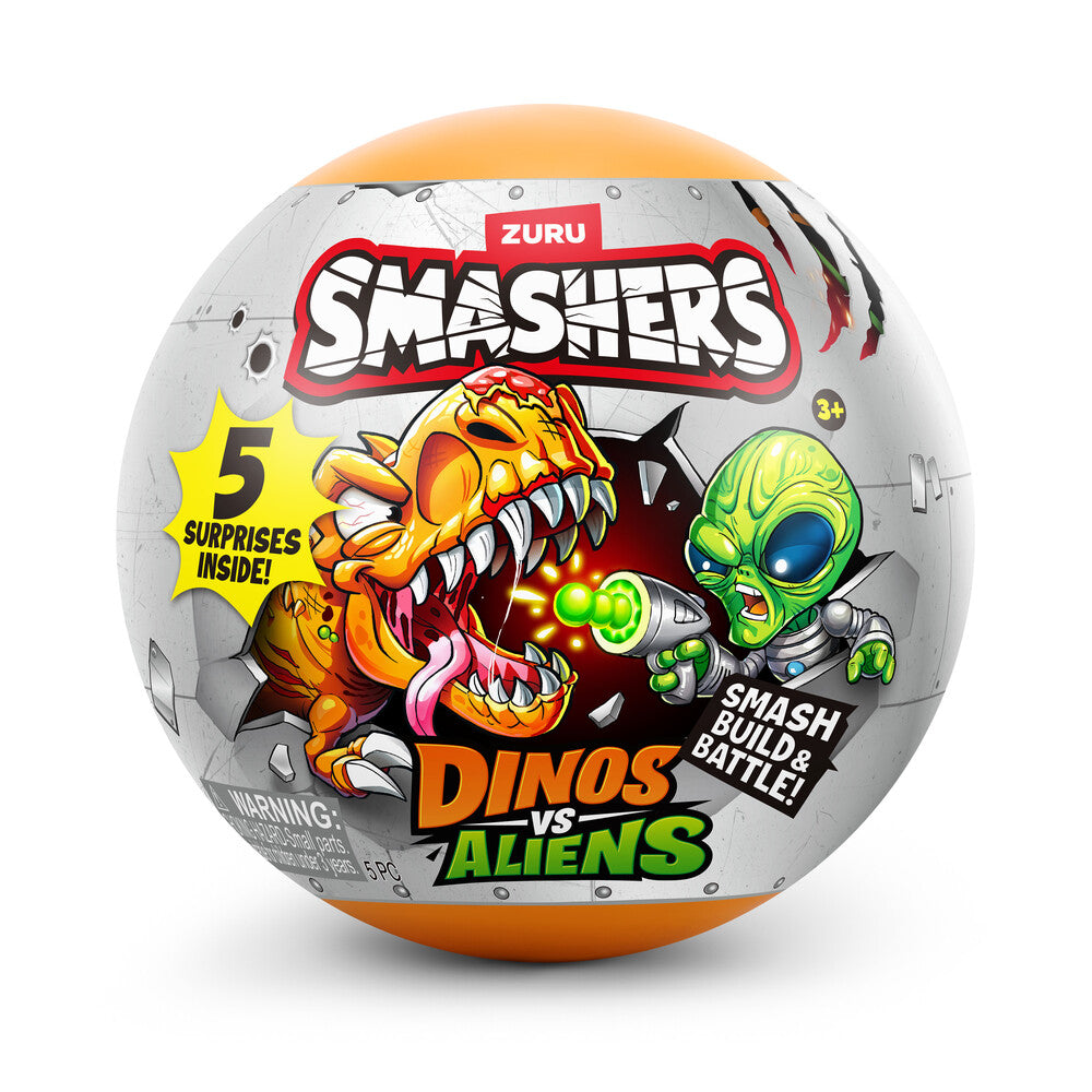 SMASHERS DINO vs aliens ass