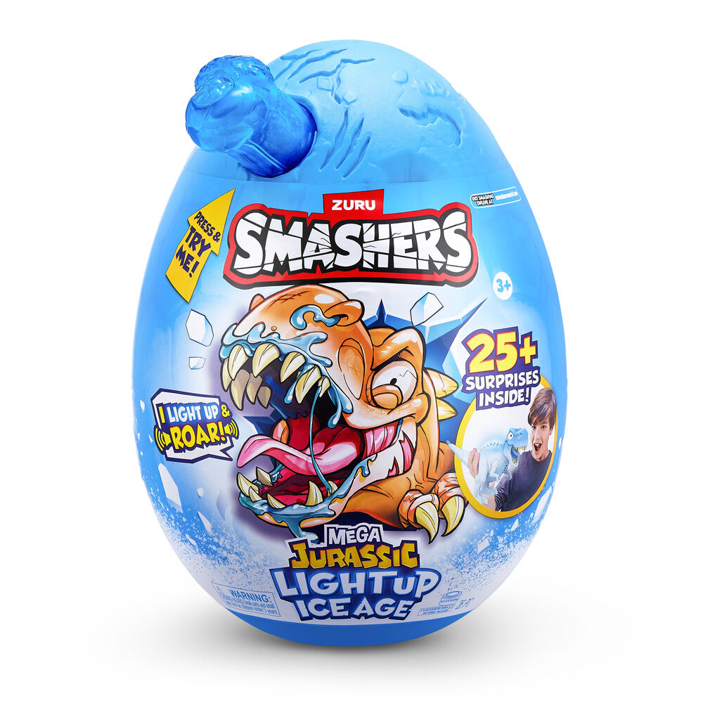SMASHERS EGG JURASSIC LIGHT UP ICE AGE STOR ass