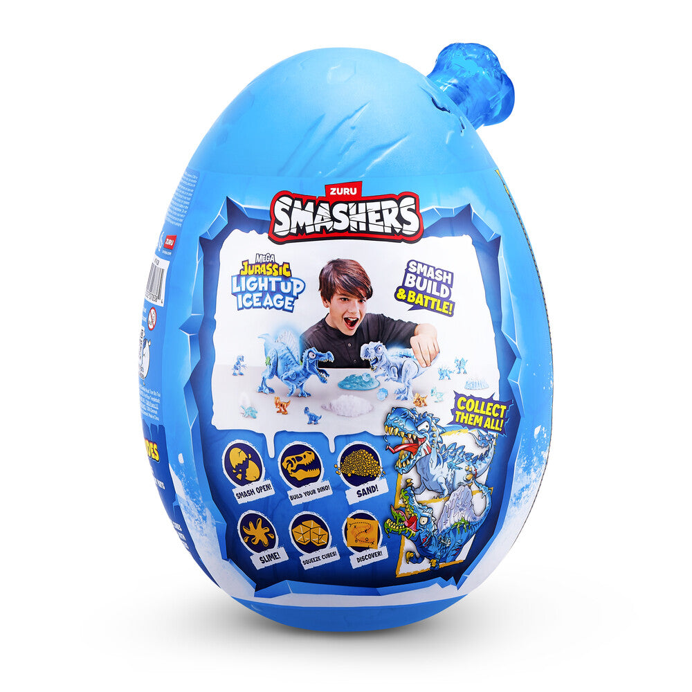 SMASHERS EGG JURASSIC LIGHT UP ICE AGE STOR ass
