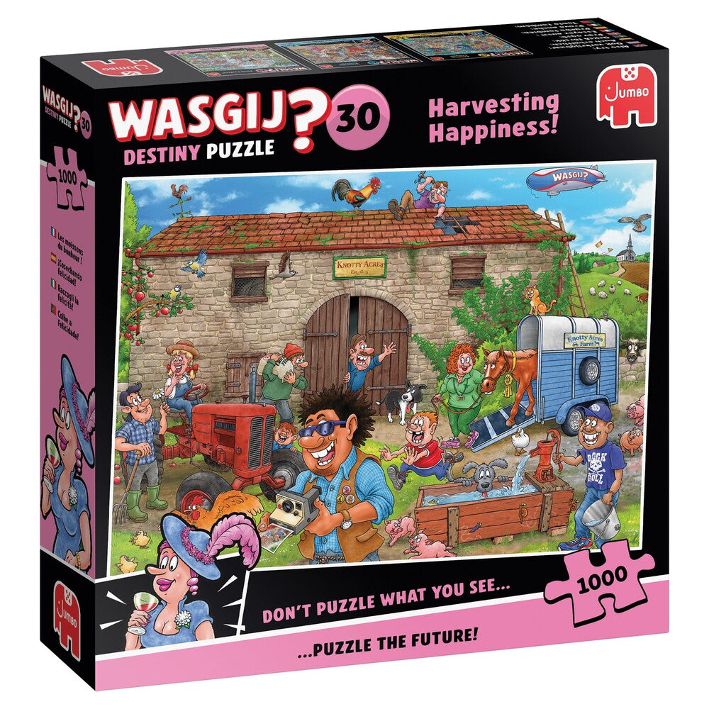 Puslespil Wasgij Destiny 30 Harvesting Happiness! 1000 brikker