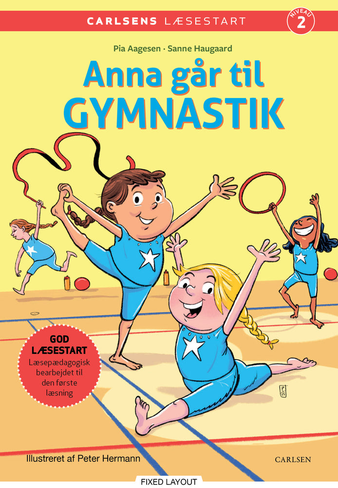 Carlsens Læsestart: Anna går til gymnastik