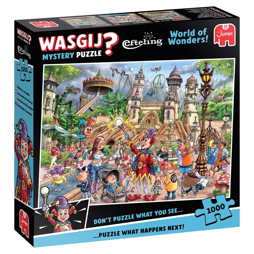 Puslespil Wasgij Mystery Efteling World of Wonders! 1000 brikker