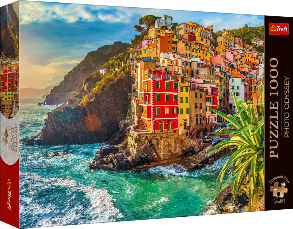 Puslespil Town of Riomaggiore Italy 1000 brikker