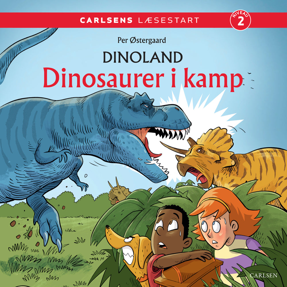 Carlsens Læsestart: Dinoland: Dinosaurer i kamp