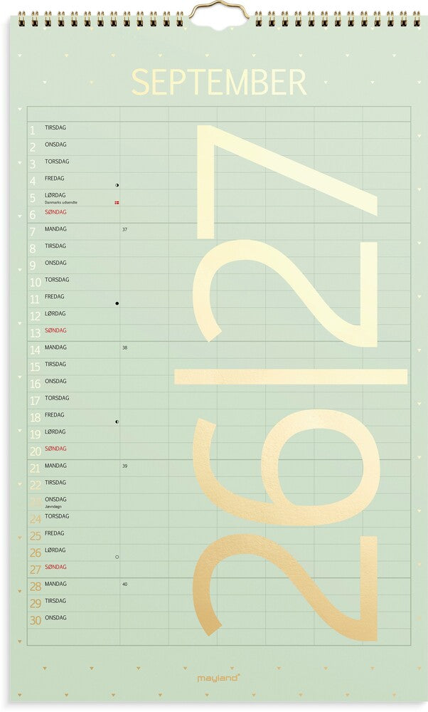 Mayland FAMILIEKALENDER 26/27 COLOR 6 PERSONER