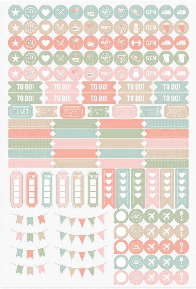 Mayland STUDIEKALENDER 26/27 A5 DOODLE I M/UGEopslag