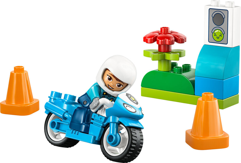 10471 LEGO DUPLO Town Blå politimotorcykel