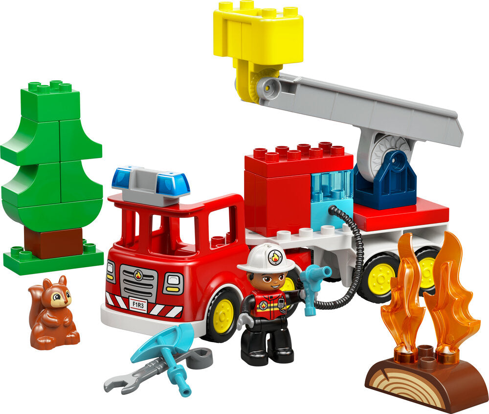 10473 LEGO DUPLO Town Brandbil med slange og brandmand