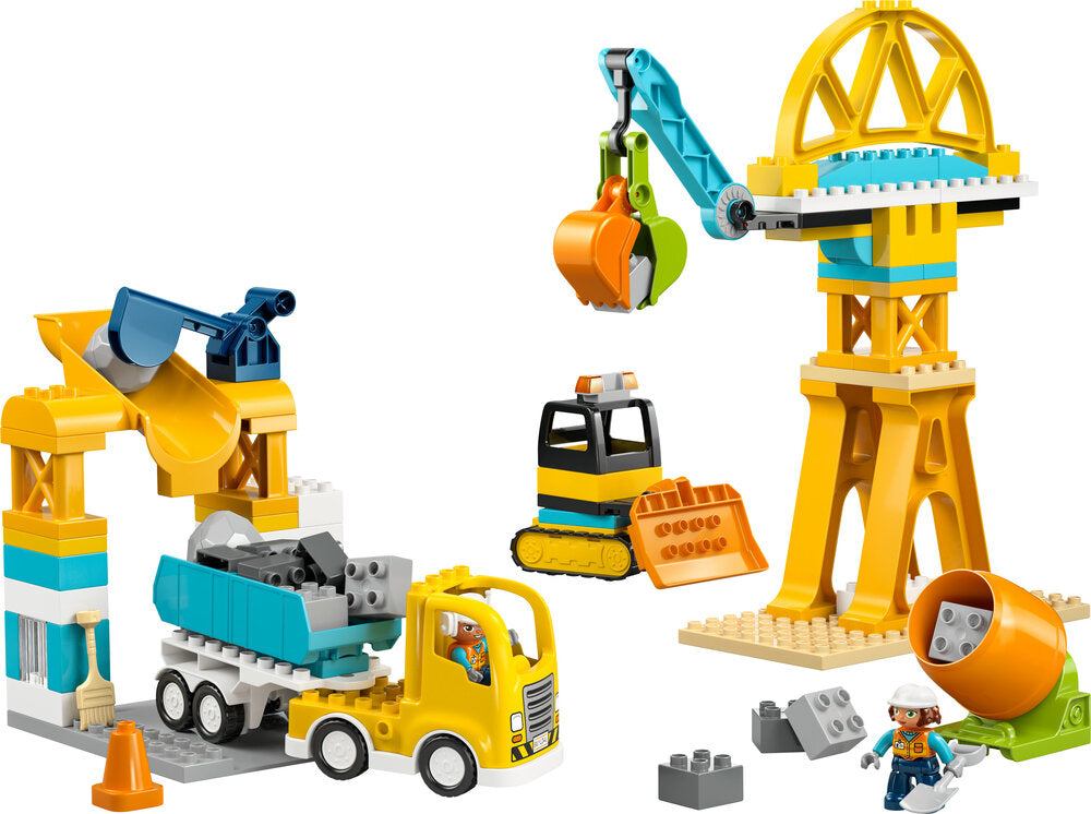 10476 LEGO DUPLO Town 3-i-1 Byggeplads med køretøjer