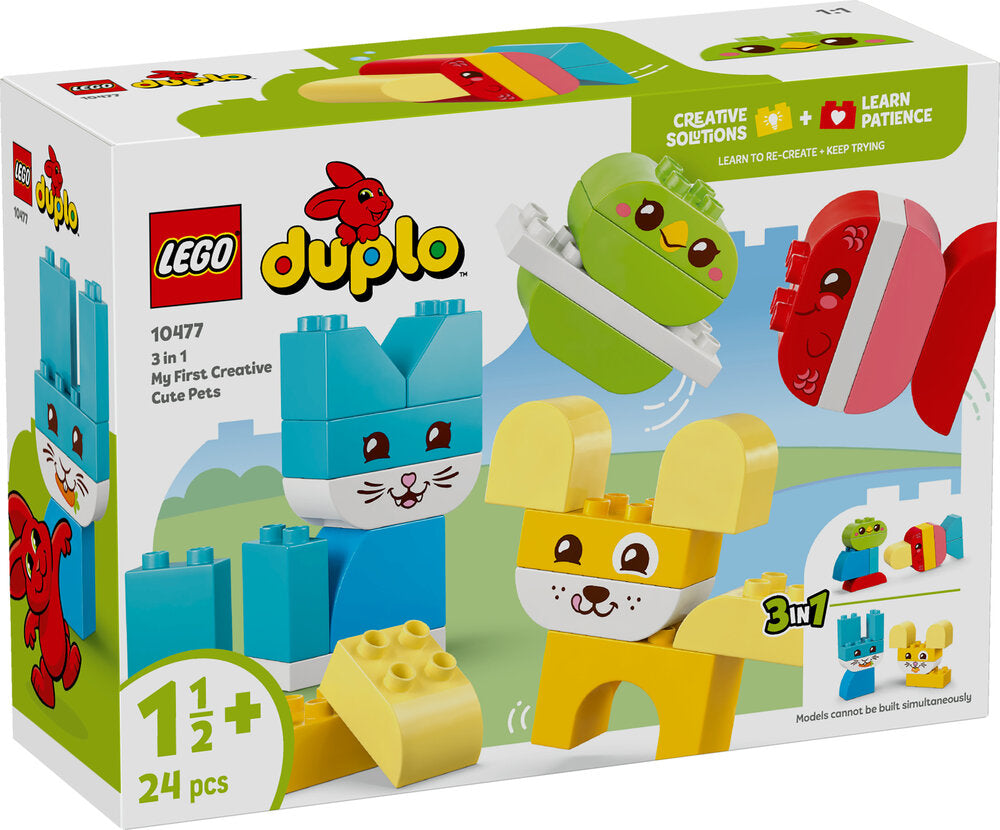 10477 LEGO DUPLO My First 3-i-1 Kreative søde kæledyr