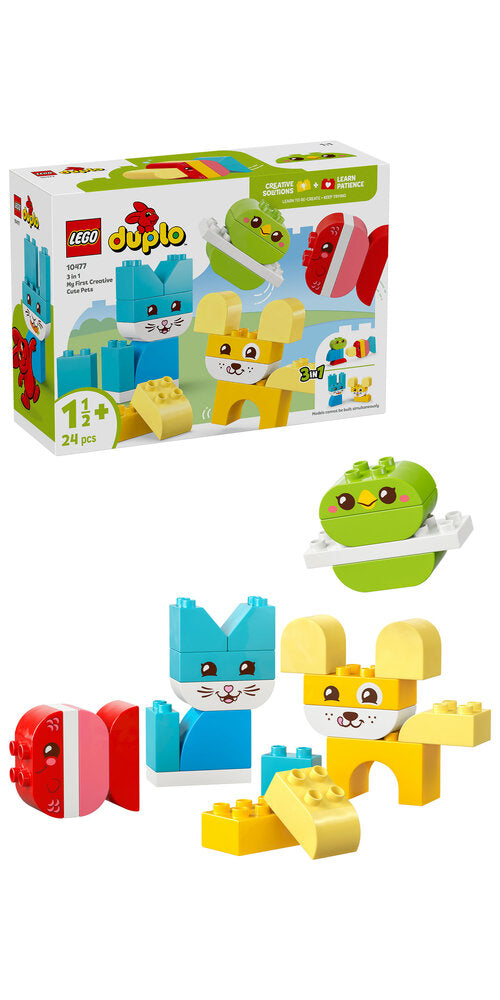 10477 LEGO DUPLO My First 3-i-1 Kreative søde kæledyr