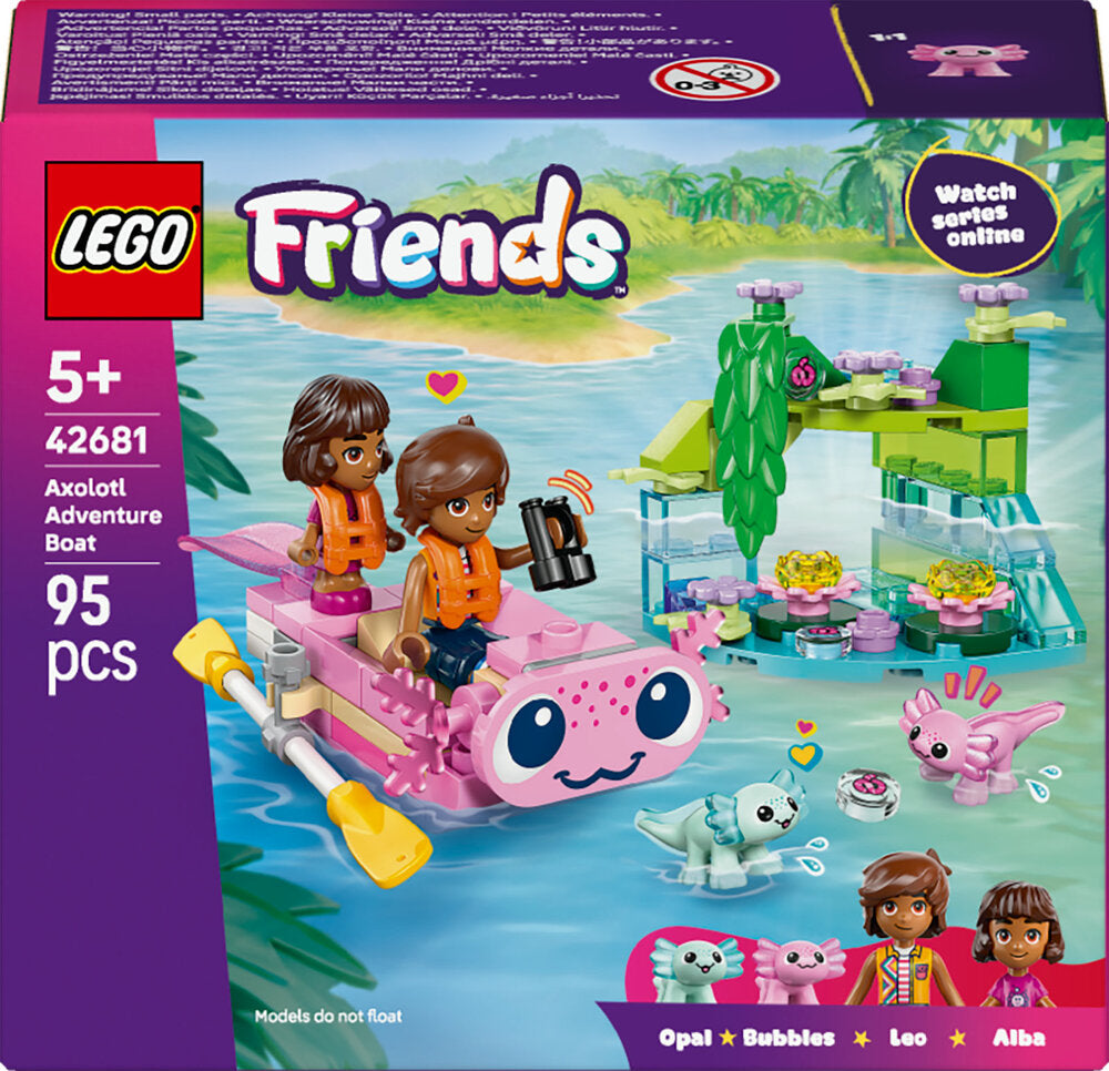 D2 42681 LEGO Friends Axolotl-eventyrbåd