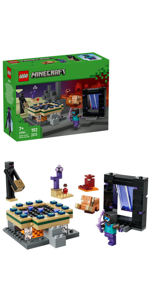 21584 LEGO Minecraft Nether- og End-portalrejse