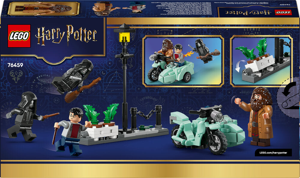 76459 LEGO Harry Potter™ Hagrid™ og Harrys flugt fra Ligustervænget