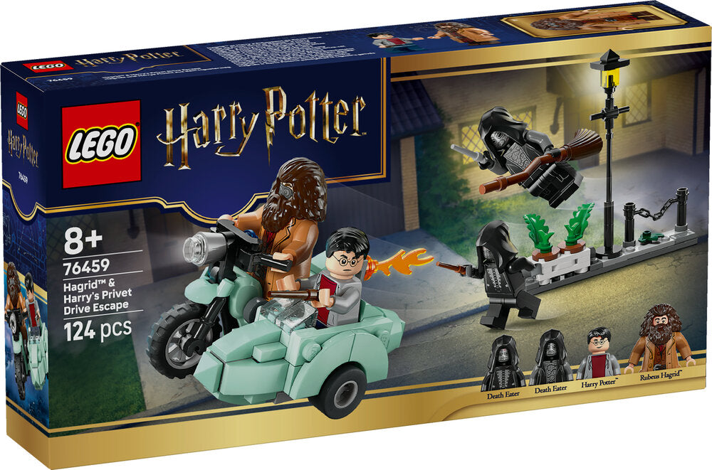 76459 LEGO Harry Potter™ Hagrid™ og Harrys flugt fra Ligustervænget